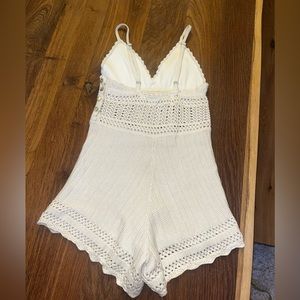 Kimchi Blue crochet romper